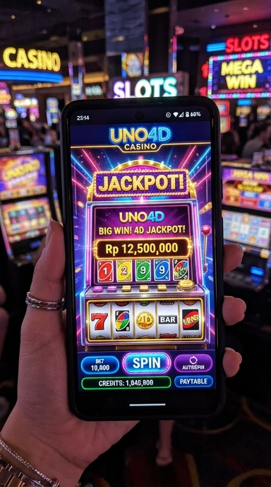 Screenshot aplikasi uno4d dengan tampilan menarik dan intuitif.